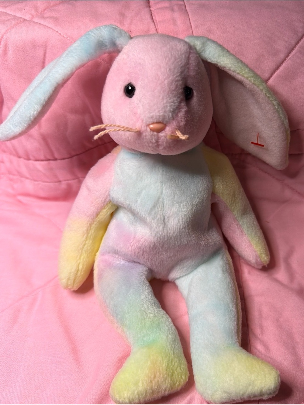 Beanie Baby Hippie Bunny TY 1999